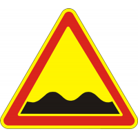 Дорожній Знак 1.10 Нерівна Дорога