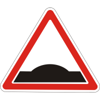 Дорожній Знак 1.11 Пагорб