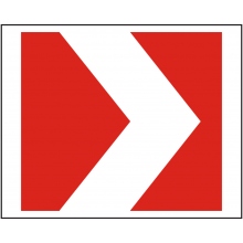 Дорожній Знак 1.4.6 Напрямок Повороту
