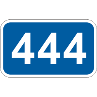 Дорожній Знак 5.68 Кілометровий Знак