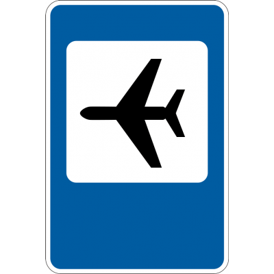 Дорожній Знак 5.71 Аеропорт Дорожній Знак 5.71 Аеропорт