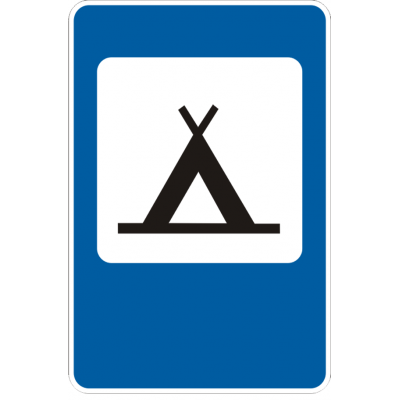 Дорожній Знак 6.18 Кемпінг Дорожній Знак 6.18 Кемпінг