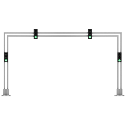 Aluminum Pole for Traffic Lights (RS-SP-6010) Aluminum Pole for Traffic Lights (RS-SP-6010)