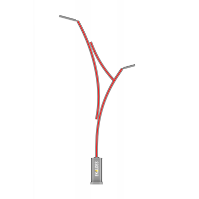 Aluminum Lighting Pole for Filling Station (RS-LPF-1000) Aluminum Lighting Pole for Filling Station (RS-LPF-1000)
