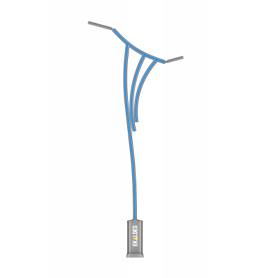 Aluminum Lighting Pole for Filling Station (RS-LPF-1600) Aluminum Lighting Pole for Filling Station (RS-LPF-1600)