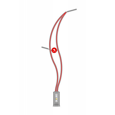 Aluminum Lighting Pole for Filling Station (RS-LPF-300) Aluminum Lighting Pole for Filling Station (RS-LPF-300)