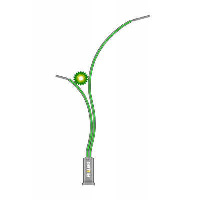 Aluminum Lighting Pole for Filling Station (RS-LPF-500) Aluminum Lighting Pole for Filling Station (RS-LPF-500)