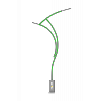 Aluminum Lighting Pole for Filling Station (RS-LPF-600)