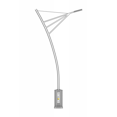 Aluminum Park Lighting Pole (RS-PLP-10401) Aluminum Park Lighting Pole (RS-PLP-10401)