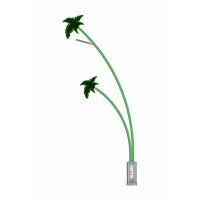 Алюминиевая Парковая Опора Освещения (RS-PLP-10801-2)