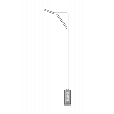 Aluminum Park Lighting Pole (RS-PLP-11101) Aluminum Park Lighting Pole (RS-PLP-11101)