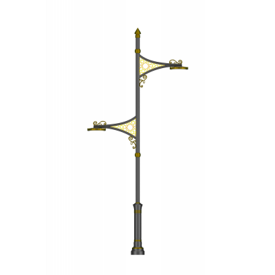 Aluminum Park Lighting Pole (RS-PLP-11902) Aluminum Park Lighting Pole (RS-PLP-11902)