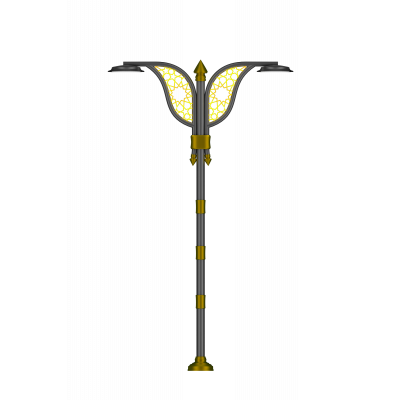 Aluminum Park Lighting Pole (RS-PLP-12302) Aluminum Park Lighting Pole (RS-PLP-12302)