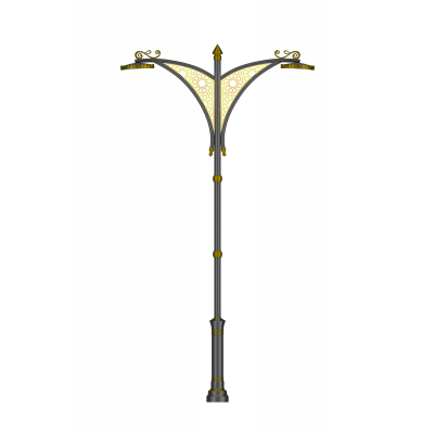 Aluminum Park Lighting Pole (RS-PLP-12702) Aluminum Park Lighting Pole (RS-PLP-12702)
