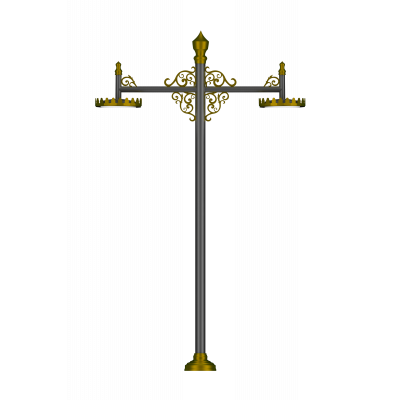 Aluminum Park Lighting Pole (RS-PLP-13002) Aluminum Park Lighting Pole (RS-PLP-13002)