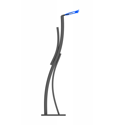 Aluminum Park Lighting Pole (RS-PLP-13701) Aluminum Park Lighting Pole (RS-PLP-13701)