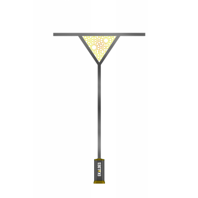 Aluminum Park Lighting Pole (RS-PLP-14102) Aluminum Park Lighting Pole (RS-PLP-14102)
