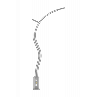 Алюминиевая Парковая Опора Освещения (RS-PLP-11202)