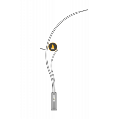 Aluminum Street Lighting Pole (RS-SLP-1101-2) Aluminum Street Lighting Pole (RS-SLP-1101-2)