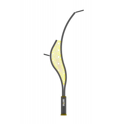 Aluminum Street Lighting Pole (RS-SLP-1202) Aluminum Street Lighting Pole (RS-SLP-1202)