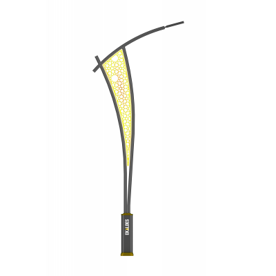 Aluminum Street Lighting Pole (RS-SLP-1301) Aluminum Street Lighting Pole (RS-SLP-1301)