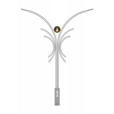 Aluminum Street Lighting Pole (RS-SLP-1600) Aluminum Street Lighting Pole (RS-SLP-1600)