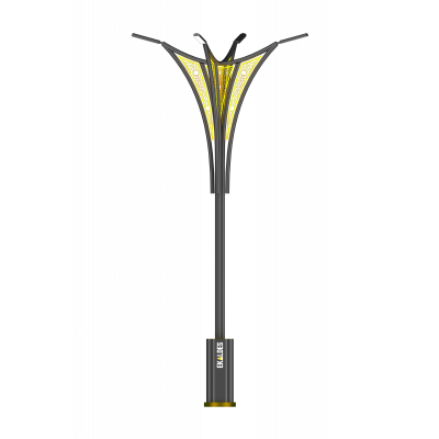 Aluminum Street Lighting Pole (RS-SLP-1904) Aluminum Street Lighting Pole (RS-SLP-1904)