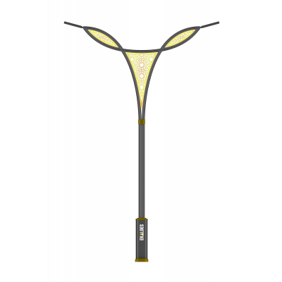 Aluminum Street Lighting Pole (RS-SLP-2202) Aluminum Street Lighting Pole (RS-SLP-2202)