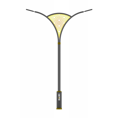 Aluminum Street Lighting Pole (RS-SLP-2302) Aluminum Street Lighting Pole (RS-SLP-2302)