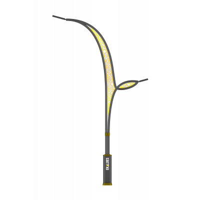 Aluminum Street Lighting Pole (RS-SLP-2801) Aluminum Street Lighting Pole (RS-SLP-2801)