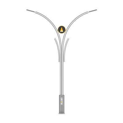 Aluminum Street Lighting Pole (RS-SLP-3502) Aluminum Street Lighting Pole (RS-SLP-3502)