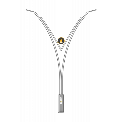 Aluminum Street Lighting Pole (RS-SLP-3602) Aluminum Street Lighting Pole (RS-SLP-3602)