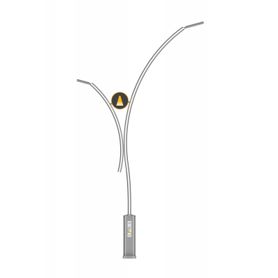 Aluminum Street Lighting Pole (RS-SLP-602-2) Aluminum Street Lighting Pole (RS-SLP-602-2)