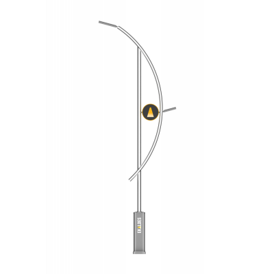 Aluminum Street Lighting Pole (RS-SLP-701-1) Aluminum Street Lighting Pole (RS-SLP-701-1)