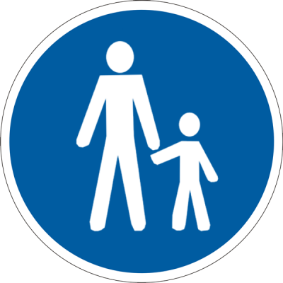 Road Sign 4.16 Pedestrian Track Road Sign 4.16 Pedestrian Track