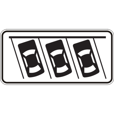 Road Sign 7.6.7 Method of Parking the Vehicle Road Sign 7.6.7 Method of Parking the Vehicle