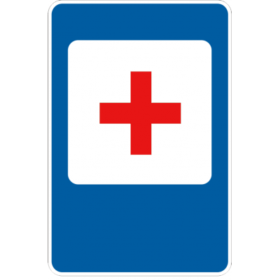 Road Sign 6.1 First Aid Point Road Sign 6.1 First Aid Point
