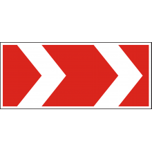 Дорожній Знак 1.4.4 Напрямок Повороту