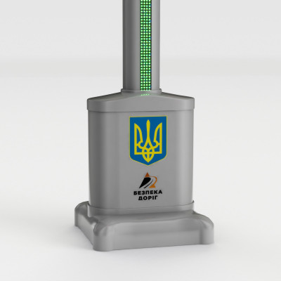 Алюмінієва Світлодіодна Сигнальна Опора для Світлофорів (RS-SP-1012) Алюмінієва Світлодіодна Сигнальна Опора для Світлофорів (RS-SP-1012)