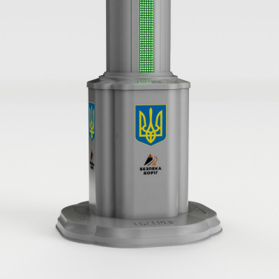 Алюмінієва Світлодіодна Сигнальна Опора для Світлофорів (RS-SP-4012) Алюмінієва Світлодіодна Сигнальна Опора для Світлофорів (RS-SP-4012)