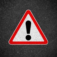 Дорожня Розмітка 1.30 Дублювання Дорожнього Знака 1.39 "Інша Небезпека"